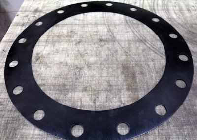 Rubber full face gasket